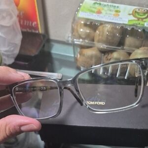 Tom Ford Black and Gray Eyeglasses